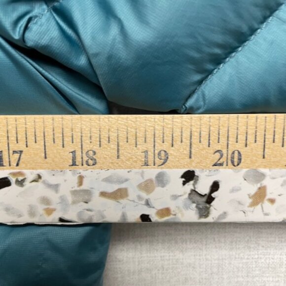 The North Face Nuptse Down Blue Teal Women's Puffer Jacket - SP - Picture 11 of 13